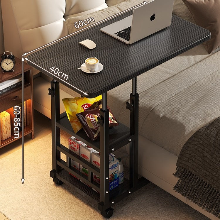 Bedside table movablelift computer table for home bedroom desk simple student dormitory bed small study table