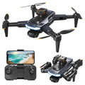 p17 drone with auto-return, brushless motor, obstacle avoidance, remote control aircraft, hd aerial photography, and optical flow positioning quadcopter