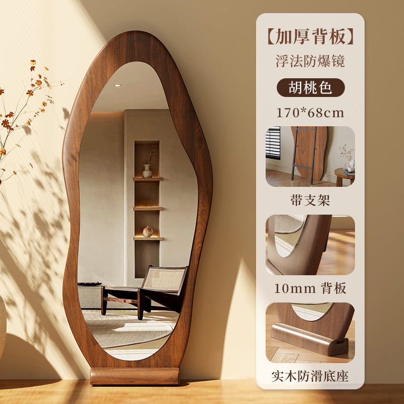 Used full-length mirror for home wall-mounted classic large mirror floor mirror wall-mounted classy dressing mirror bedroom fitting mirror