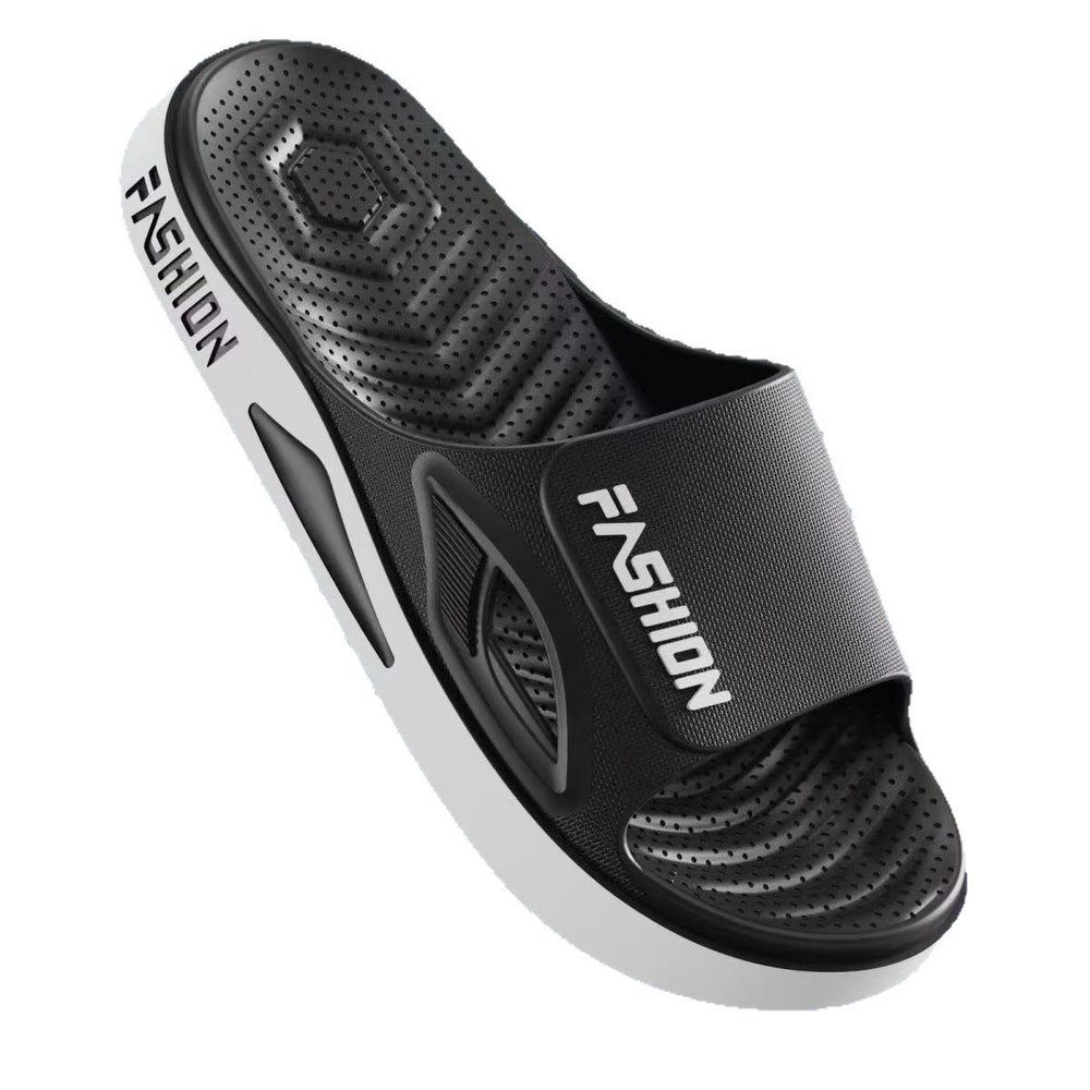 Men's slippers: new summer styles for outdoor wear, thick-soled, home/indoor, bath, fashionable beach, soft-soled sandals & slippers - wholesale