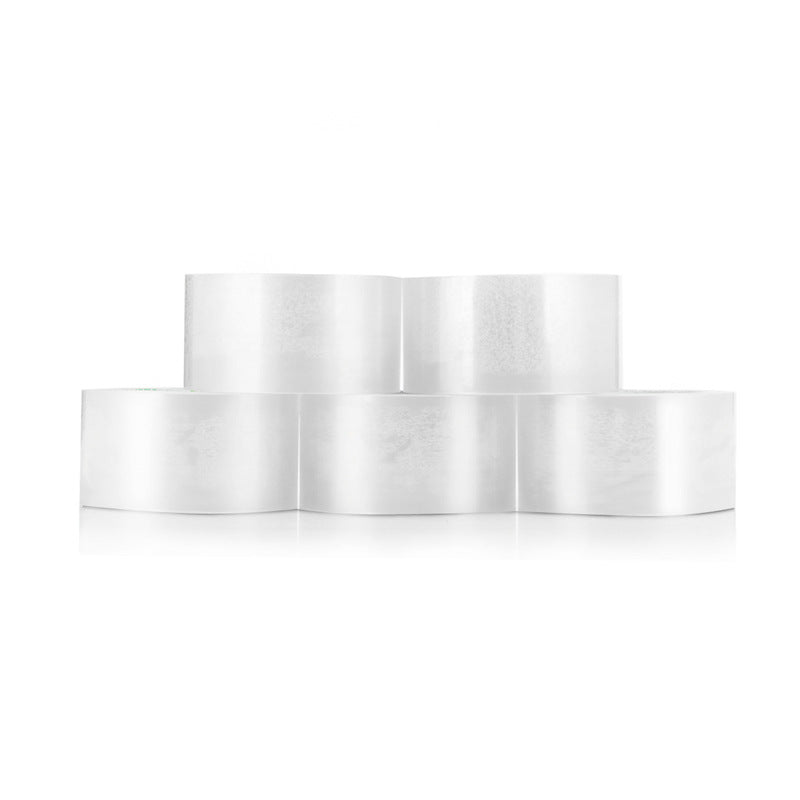 Deli 33196A transparent wide tape express packing tape 6cm large roll sealing tape sealing tape wholesale