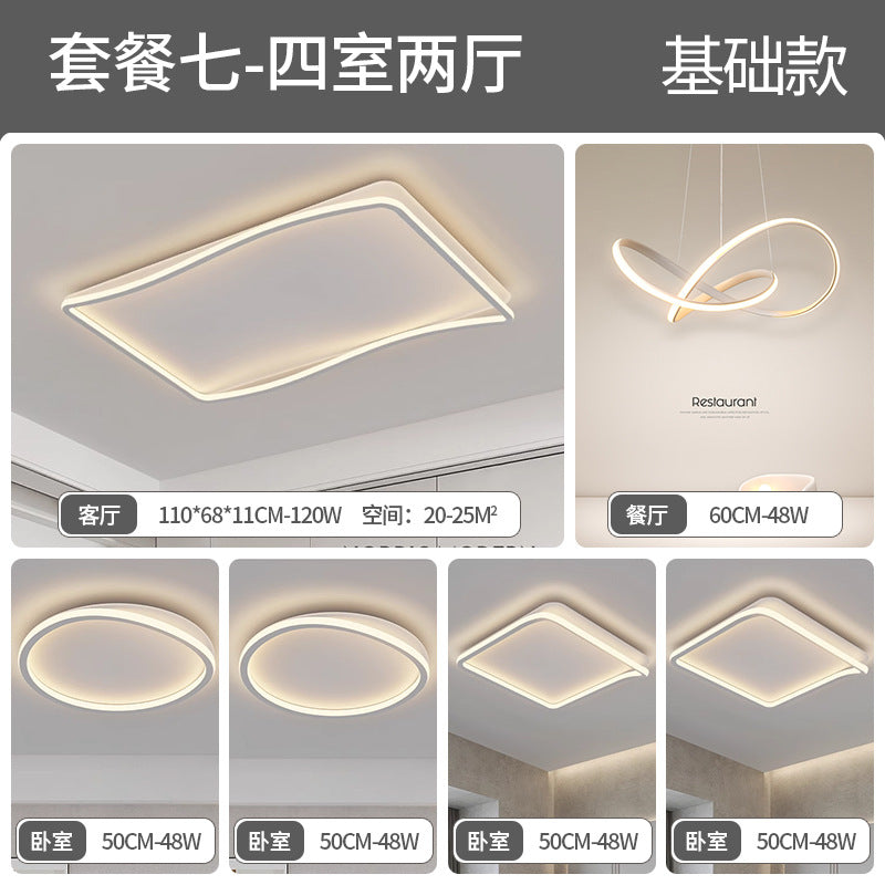 American Puri Living Room Light Hall Main Light Full Spectrum Ceiling Light Bedroom Light Modern Simple Zhongshan Home Improvement Lighting