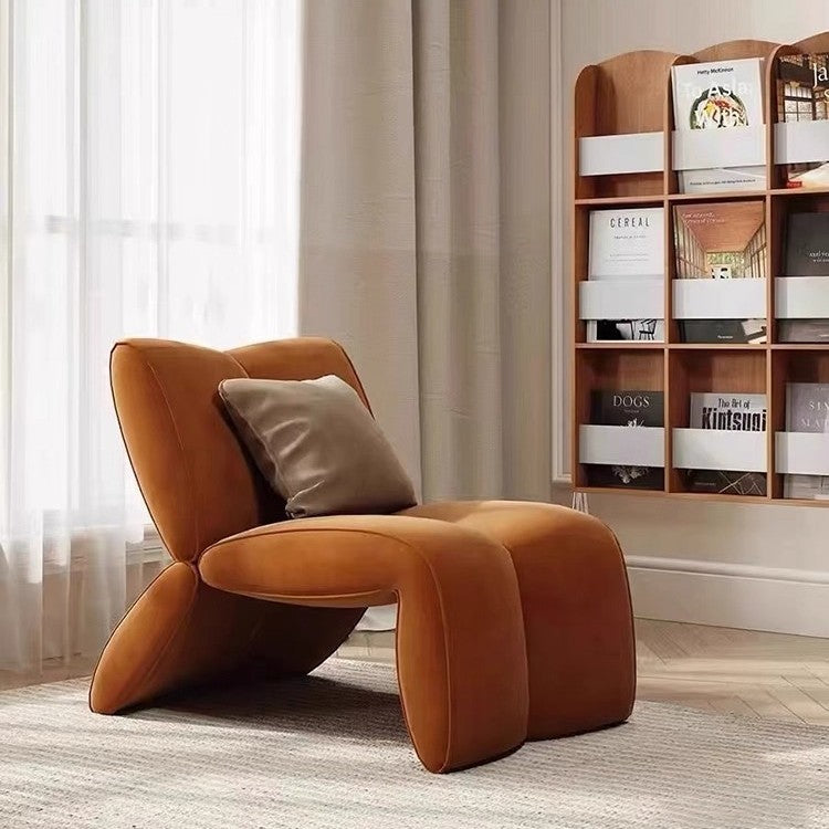 Accessible luxury modern living room designer single lazy sofa chair hotel beauty salon rest reception balcony casual chair