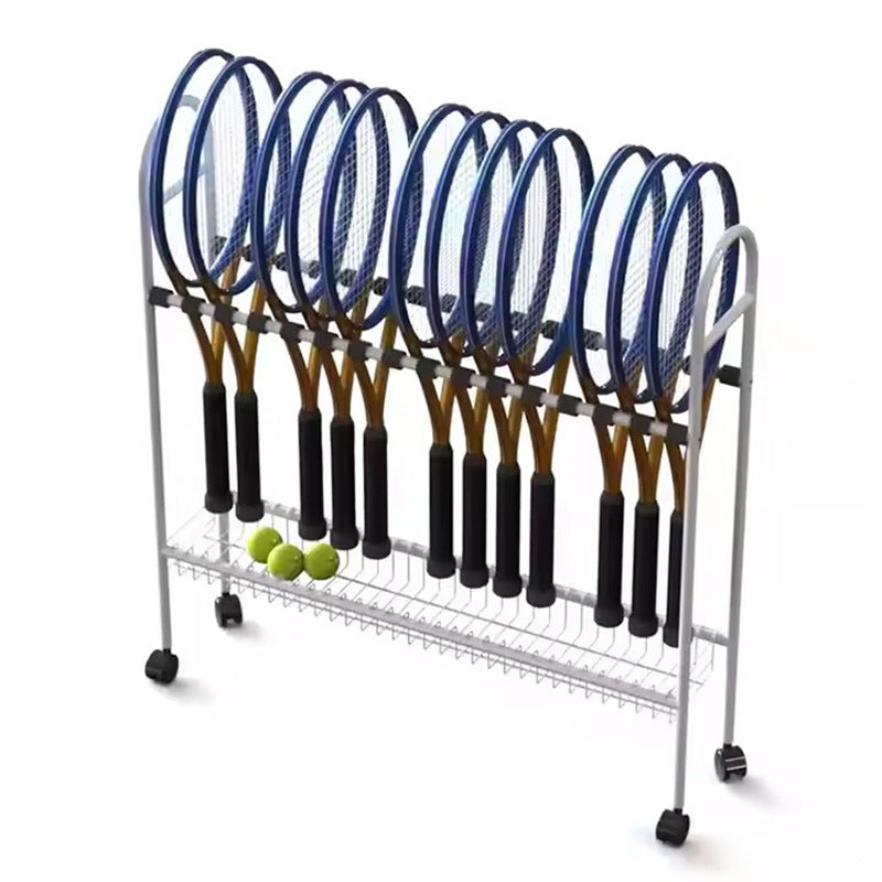 Source Factory Sports Equipment Equipment Badminton Racket Tennis Racket Metal Display Rack Storage Rack