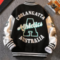 Boys' outerwear: new  collection - kids' baseball jacket, autumn apparel, trendy brand jacket for boys, perfect for spring and autumn