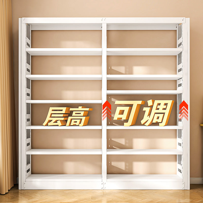 Home library steel bookshelf all-in-one wall-mounted floor-standing bookcase children's book storage picture book rack display shelf