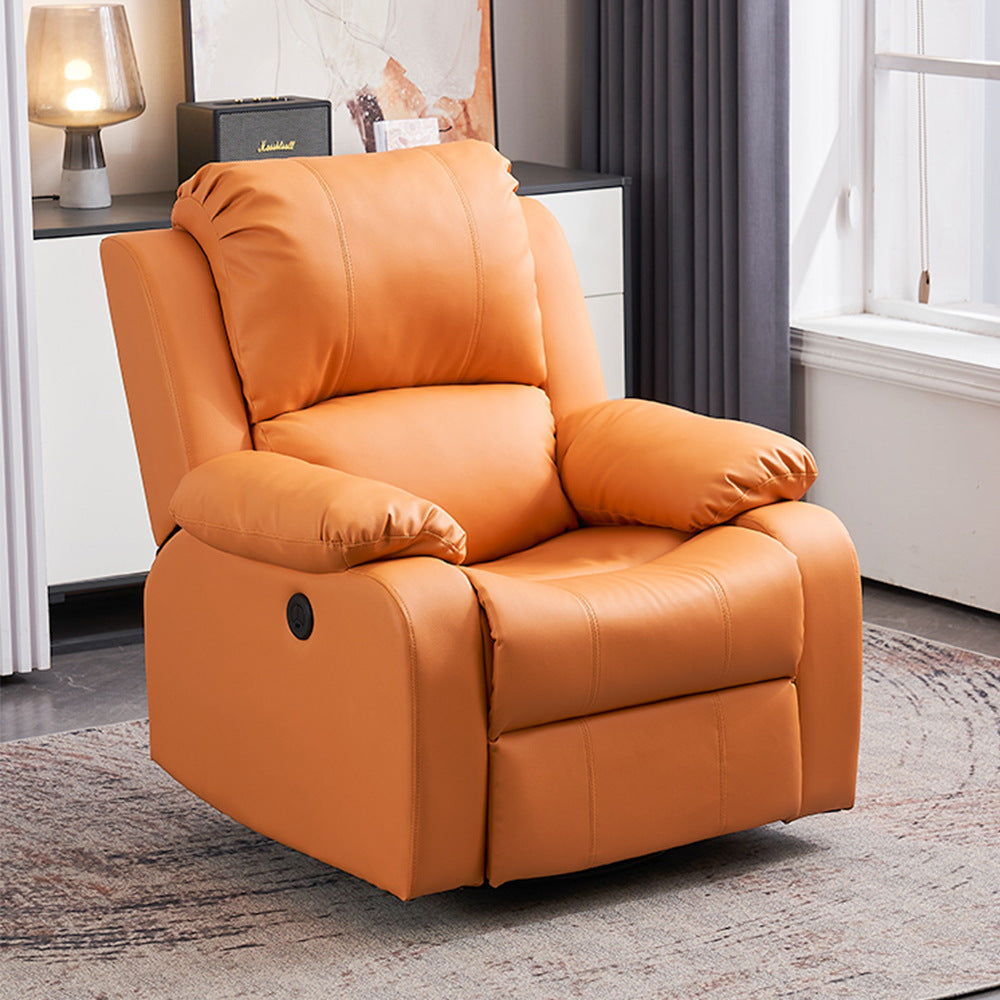 Space sofa capsule rocking sofa chair massage reclining lazy leather home lunch break electric recliner massage chair