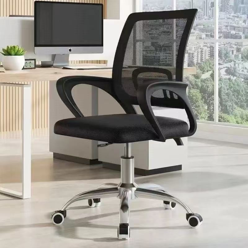Home office chair backrest training chair adjustable swivel chair study chair ergonomic staff meeting computer chair