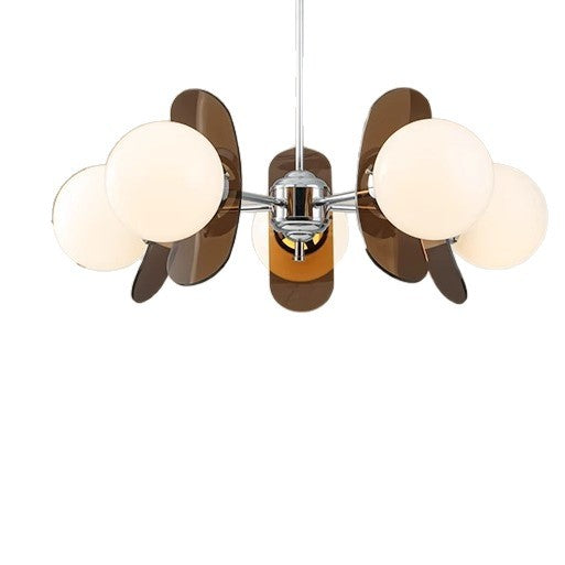 Huiyuan Memphis Living Room Chandelier Medium Antique Bedroom Full Spectrum Bauhaus Children's Room Dining Room Lighting E