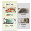 Ceramic saucepan - non-stick, perfect for baby food, instant noodles, and warming milk. suitable for gas and induction cooktops