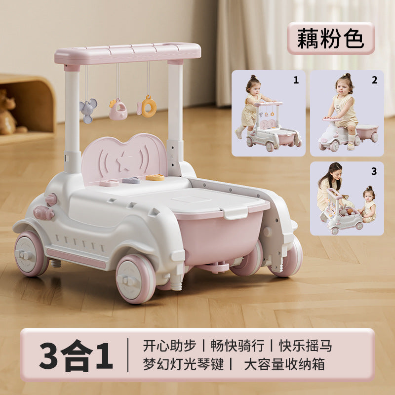 Flexible Smooth Body Enhanced Load Bearing Lighting Music Hidden Storage Boxes Free Turning Children's Toys