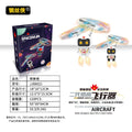 Wholesale steel wire astronaut induction flying toy - gesture-controlled levitating flying doll, light-up robot, kids' toy