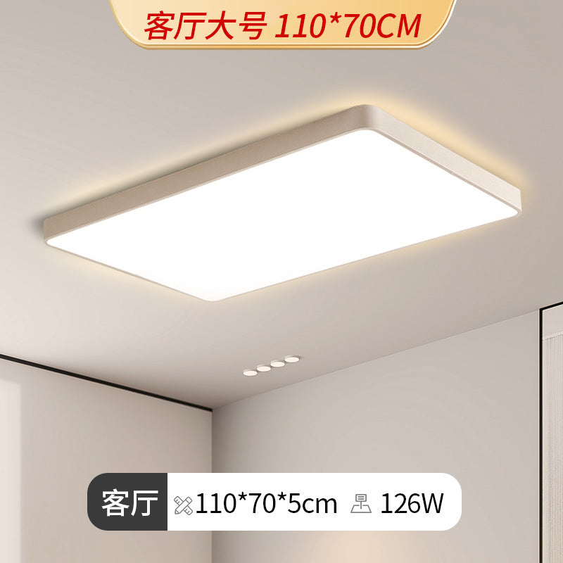 Ultra-thin ceiling light led bedroom light main light simple kitchen study balcony living room light Zhongshan Lighting Factory direct sales