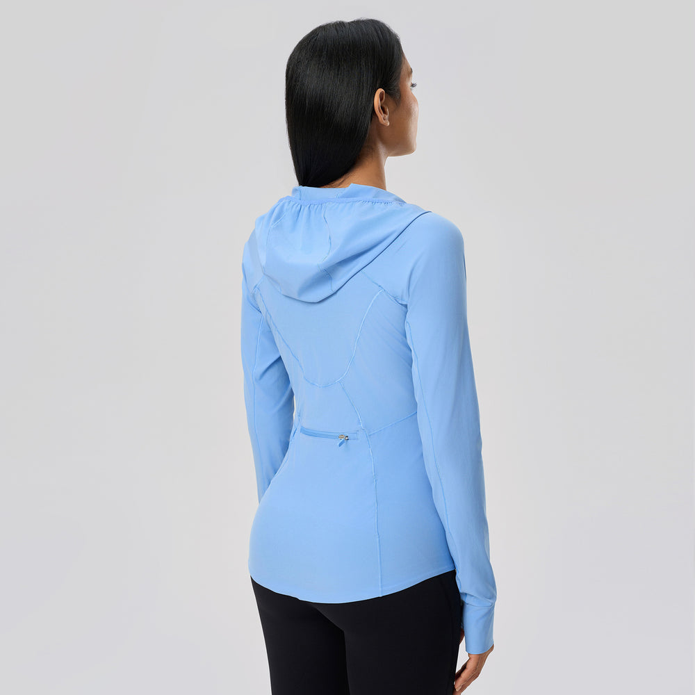 Spring and summer new arrival outdoor sunshade ice-like sun protection clothing for women upf50+ anti-ultraviolet light and quick-drying outweard25011