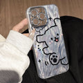 Sketch line dog design new year phone case for apple 17 pro max, cute cartoon iphone 16 protective cover, iphone 15 compatible