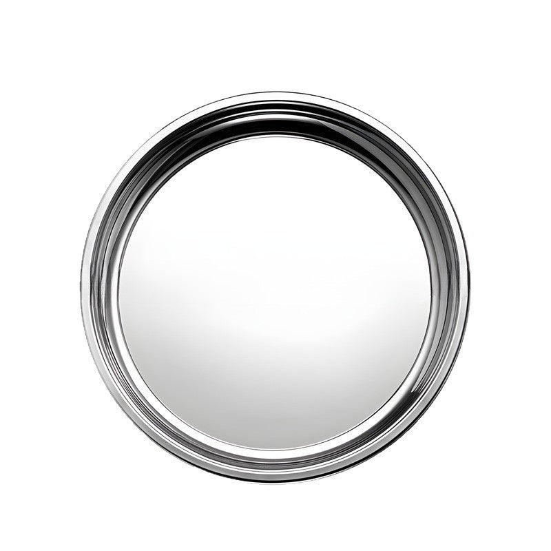 Export stainless steel tray, beautiful plate, for homeclassy jewelry storage tray, hotel commercial metal disc