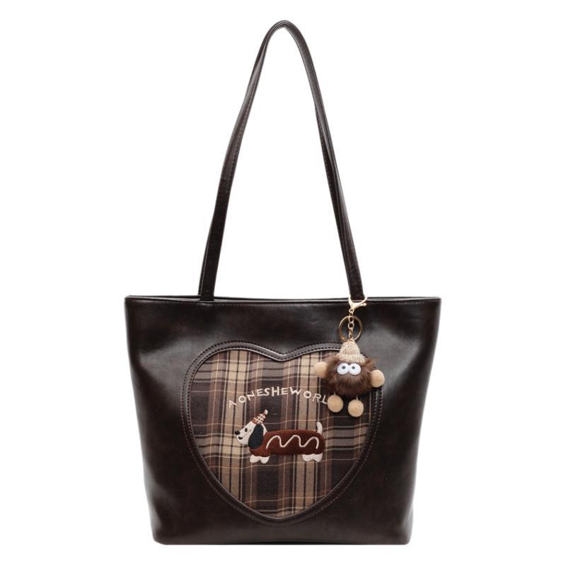 Retro large-capacity armpit bag autumn and winter women's bag 2025 new commuter tote bag fashion single shoulder double shoulder dual-purpose bag