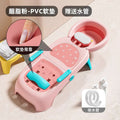 Kids' shampoo chair - foldable baby hair washing bed for home use - gentle hair washing for toddlers and infants