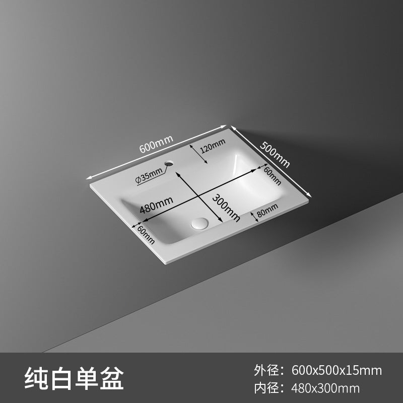 Rock slab hot bending integrated basin toilet seamless rock slab washbasin bathroom taichung basin non-standard corner cutting