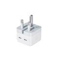 Pd35w dual-port charger, compatible with apple 1716 pro charging adapter and data cable. cross-border fast charging adapter for apple iphones