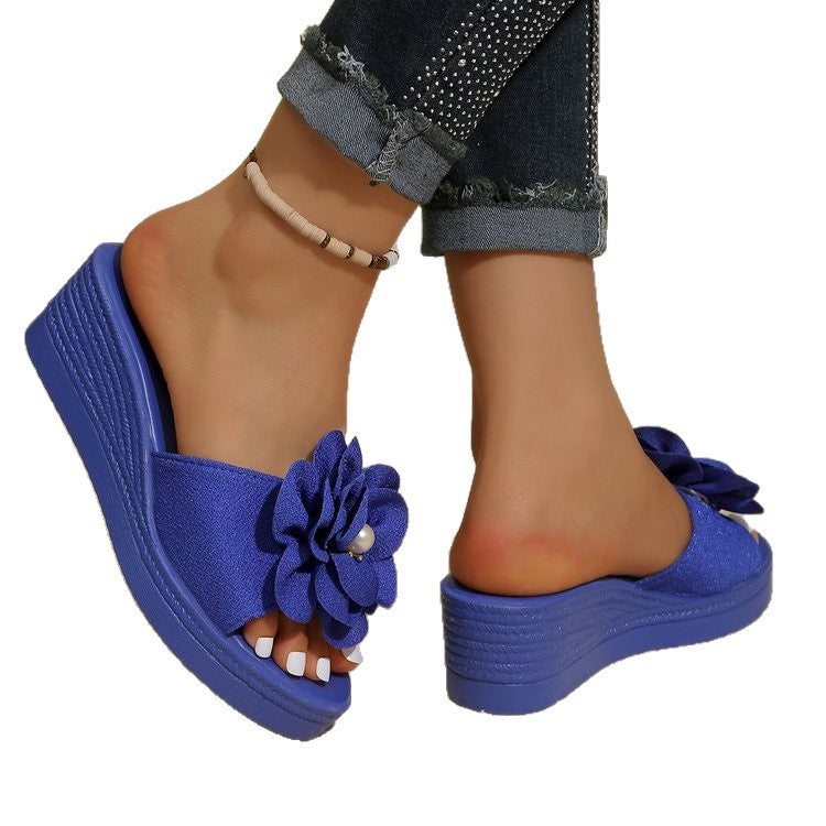 summer new arrival: plus-size wedge heel slippers for women (sizes 35-43). wholesale available. dropshipping for  &