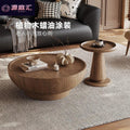 Second-hand style large and small round coffee table for home small apartment living roomaccessible luxury creative chinoiserieretroclassysensecasual coffee table
