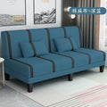 Foldable sofa bed fabric small apartment sofa bed rental room double simple office sofa bed all-in-one dual use