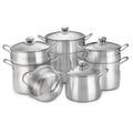 middle east direct sales aluminum sanding pot double layer cooking 18-24 pot set steamer wholesale pots
