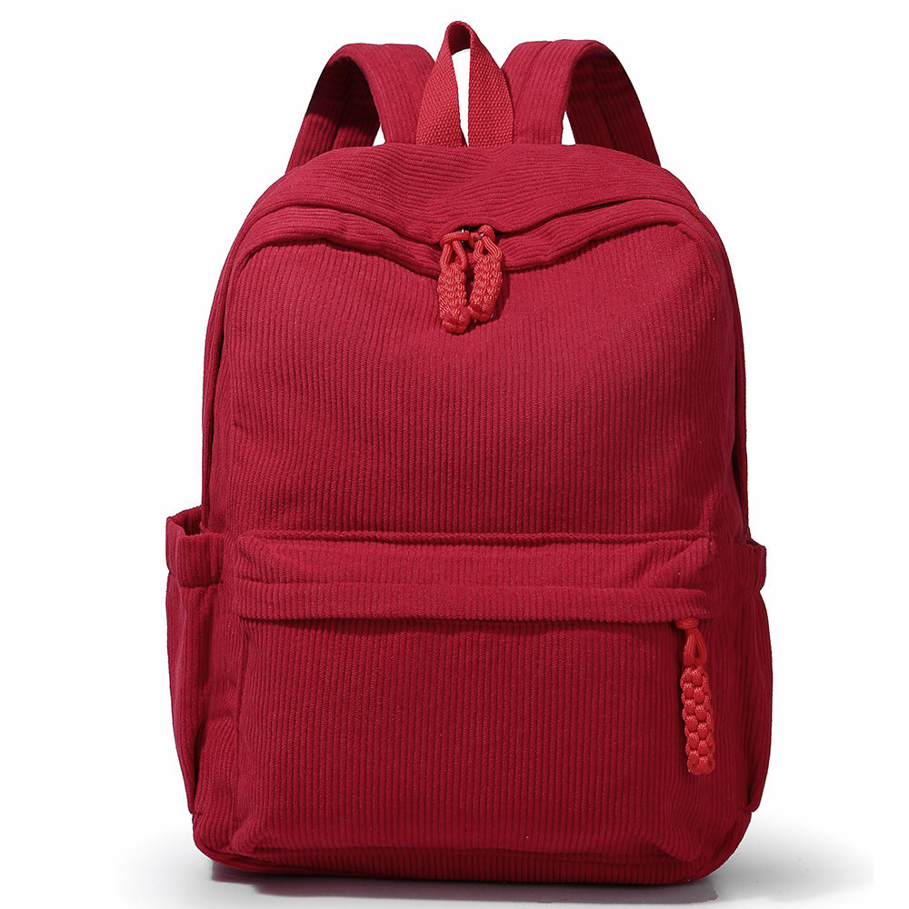 New Trend Large Capacity Junior High School Student School Bag Fashion Leisure Travel Backpack Korean version Mori backpack