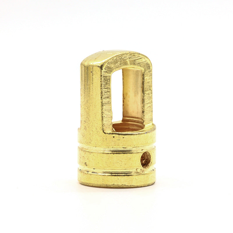 Bucket Closed Ring Hook Iron Parts Chandelier Chain Connection Nut Bull Nose Belt Inner Teeth Crystal Lighting Accessories