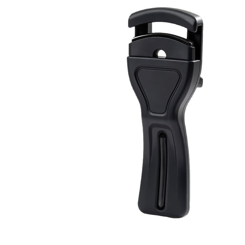 Xirui custom portable wide-angle eyelash curler - soft material, manual press, portable beauty tool