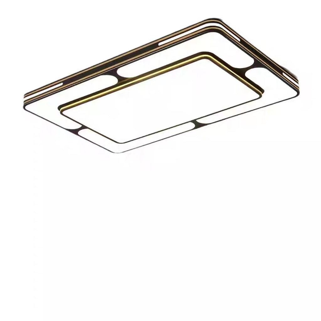 2025 new rectangular living room light hall ceiling light Nordic simple atmosphere intelligent super bright lighting package