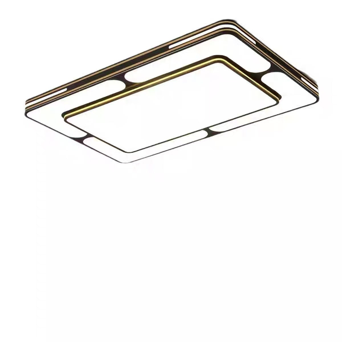 2025 new rectangular living room light hall ceiling light Nordic simple atmosphere intelligent super bright lighting package