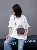 Spring/summer 2025 new women's phone bag: genuine leather soft bag, lightweight casual crossbody bag, fashionable versatile shoulder bag