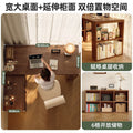 Corner desk bookshelf bookcase all-in-one table bedroom home extendable vanity corner computer desk office desk