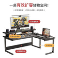 Bed computer desk desktop bunk bed study desk lazy handy gadget dormitory e-sports table suspended corner table assembly