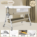 White tube splicing bed khaki-urinal style