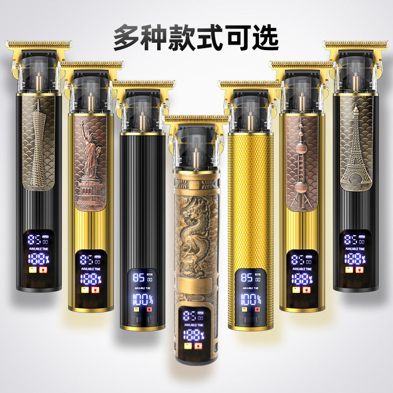 t9 bald handy gadget oil head electric clipper hairdresser electric clipper hairdressing scissors digital display electric hairdresser