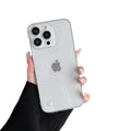 Suitable for apple 16 mobile phone case iphone 15 ultra-thin pc hard case 13 frameless ip11 transparent protective case