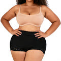 Fashion cross-border mid-waist hip lift waistband tummy control pants body shaping tight buttocks triangle body shaping underwear for women