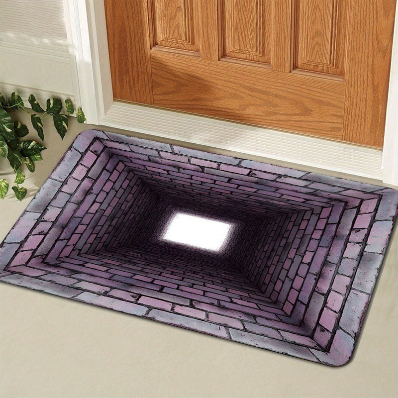 3d visual trap floor mat bathroom absorbent mat non-slip foot mat entrance door mat entrance door mat