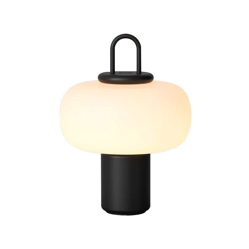 Post-modern minimalist light luxury table lamp - designer bedside lamp for guest room, bedroom, and living room decoration - high-end glass table lamp