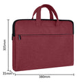 Large capacity canvas briefcase - office handbag, document bag, conference bag, laptop bag, file bag, business bag - custom printing available
