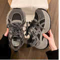 Height-increasing, lightweight, and versatile white sneakers for women. new for spring/autumn 2026, these chunky platform sneakers are perfect for casual wear and sports