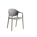 Scandinaviancasual dining chair plastic chair for home stackable armchair office conference chair dining table chair back stool