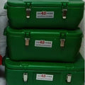 3pcs rectangular 23l-30l-40 insulated box green
