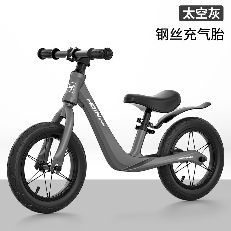 New children's magnesium alloy balance car without pedals 1-6 years old baby balance yo-yo car two-wheel coasting walker