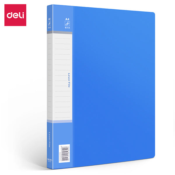 Deli a4 folder double clip 5341 single clip long press clip + plate clip data insert bag clip data storage clip wholesale