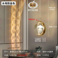 new luxury crystal ball bedside chandelier - trending bedroom, dining room, creative art bar, and cafe lighting