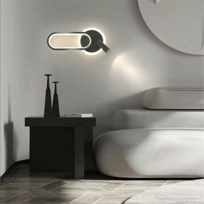 Wall lamp wall lamp bedside lamp bedroom master bedroom aisle staircase with spotlight reading wall lamp sofa background wall lamp